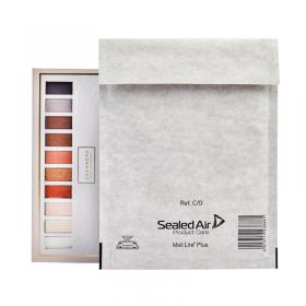 Mail Lite Plus Bubble Lined Postal Bag Size C/0 150x210mm Oyster White (Pack of 100) MLPC/0 MQ23848