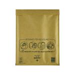 Mail Lite Bubble Lined Postal Bag Size H/5 270x360mm Gold (Pack of 50) 103027407 MQ50141