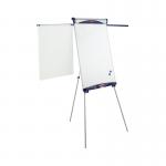 Nobo Shark Flipchart and Drywipe Easel Blue/Silver 1901918 NB17089