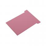 Nobo T-Card Size 2 48 x 85mm Pink (Pack of 100) 32938905 NB38905