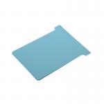 Nobo T-Card Size 2 48 x 85mm Light Blue (Pack of 100) 2002006 NB38908