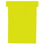 Nobo T-Card Size 3 80 x 120mm Yellow (Pack of 100) 2003004 NB38915