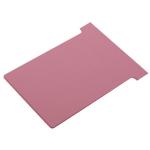 Nobo T-Card Size 3 80 x 120mm Pink (Pack of 100) 2003008 NB38916