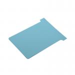 Nobo T-Card Size 3 80 x 120mm Light Blue (Pack of 100) 2003006 NB38919