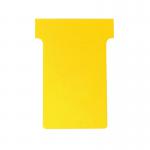 Nobo T-Card Size 4 112 x 180mm Yellow (Pack of 100) 2004004 NB38926