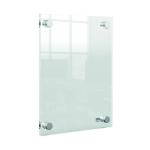 Nobo A5 Acrylic Wall Mounted Poster Frame Clear 1915592 NB62082