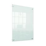 Nobo Transparent Acrylic Mini Whiteboard Wall Mount 600x450mm 1915621 NB62111