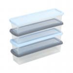 Wham Clear 3.01 Box & Lid Set 1.9 Litre Pack 4s