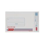 GoSecure Bubble Lined Envelope Size 4 180x265mm White (Pack of 20) PB02128 PB02128