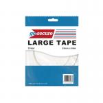 GoSecure Large Tape 25mmx66m Clear (Pack of 24) PB02299 PB02299