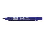 Pentel N50 Permanent Bullet Marker Broad Blue (Pack of 12) N50-C PEN50BU