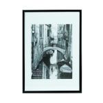 Hampton Frames Backloading Certificate Frame A4 Black A4MARBLK-NG PHT00055