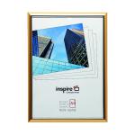 Hampton Easyloader Certificate Photo Frame A4 Plexi Gold EASA4GLD PHT80956