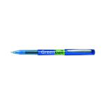 Pilot Greenball Begreen Rollerball Pen Medium Line Blue (Pack of 10) 4902505345258 PI45289