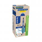 Pilot B2P 10 Gel Ink Rollerball Pens 10 Refills Medium Tip Black (Pack of 20) WLT556190 PI55619