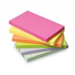 Initiative Sticky Notes Assorted Neon & Pastel 76x127mm 100 Sheets
