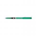 Pilot V5 Hi-Tecpoint Ultra Rollerball X Fine Green (Pack of 12) BXV504 PIV5GN