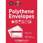 Polythene Envelopes Assorted Sizes 101-3558 POF11409