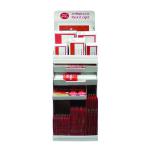 Postpak Red Display Stand and Stock PACKAGING FSDU POF12081