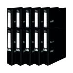 Pukka Brights Lever Arch File A4 Black (Pack of 10) BR-7757 PP37757