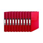Pukka Brights Ringbinder A4 Red (Pack of 10) BR-7766 PP37766