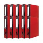 Pukka Brights Box File Foolscap Red (Pack of 10) BR-7774 PP37774