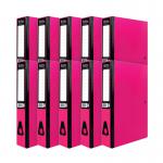Pukka Brights Box File Foolscap Pink (Pack of 10) BR-7780 PP37780