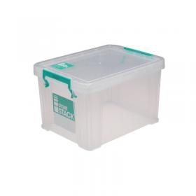 StoreStack 1 Litre Storage Box W180xD110xH90mm Clear RB00814 RB00814