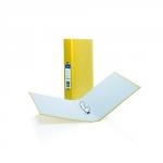Initiative Paper on Board 2 Ring Binder 25mm Capacity A4 Yellow