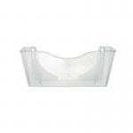 Deflecto Crystal Landscape Literature Holder A4 CPO74YTCRY RN07433