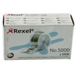 Rexel No 5000 Staples Cartridge 6mm (Pack of 5000) 06308 RX06308