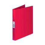 Rexel Budget Ring Binder 2 Ring 25mm A4 Red (Pack of 10) 13422RD RX13422R
