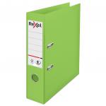 Rexel Choices 75mm Lever Arch File Polypropylene A4 Green 2115504 RX58015