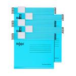 Rexel Classic Suspension Files Foolscap Blue (Pack of 25) 2115590 RX58100