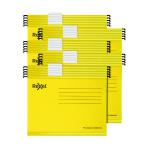 Rexel Classic Suspension Files Foolscap Yellow (Pack of 25) 2115593 RX58103