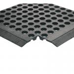 Rubber Worksafe Mat Black 312476 (Pack of 3) 312476 SBY06941