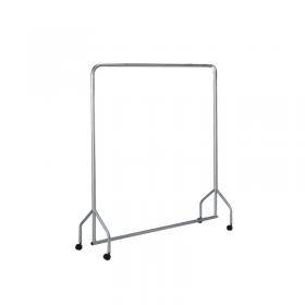 Garment Hanging Rail Silver (L1830 x H1730 x D500mm) 316937 SBY08552