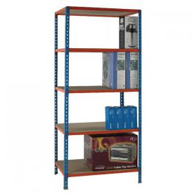 Standard Duty Painted Orange Shelf Unit Blue 378966 SBY22570