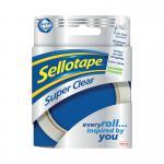 Sellotape Super Clear Tape 24mm x 50m (6 Pack) SE05022