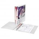 Snopake Presentation 4 A4 Ring Binder 25mm Clear 13368