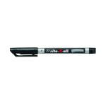 Stabilo Write-4-all Permanent Marker Fine Black (Pack of 10) 156/46 SS13712