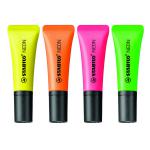Stabilo Neon Highlighter Assorted (Pack of 4) 72/4-1 SS40132