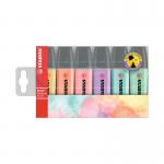 Stabilo Boss Original Highlighters Assorted Pastel (Pack of 6) 70/4-2