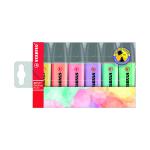 Stabilo Boss Original Highlighters Assorted Pastel (Pack of 6) 70/4-2