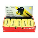Stabilo Boss Original Highlighter Yellow (Pack of 10) 70/24/10