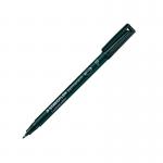 Staedtler Lumocolour Pen Permanent Fine Black (Pack of 10) 318-9 ST33247