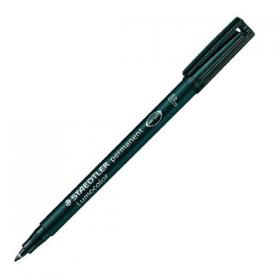 Staedtler Lumocolour Pen Permanent Fine Black (Pack of 10) 318-9 ST33247
