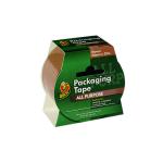 Ducktape All Purpose Packaging Tape 50mmx25m Brown (Pack of 6) 223554 SUT34730