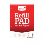 Silvine Ruled Headbound Refill Pad A4 160 Pages (Pack of 6) A4RPFM SV41740