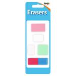 Tiger Assorted Design Erasers (Pack of 60) 302022 TGR0224